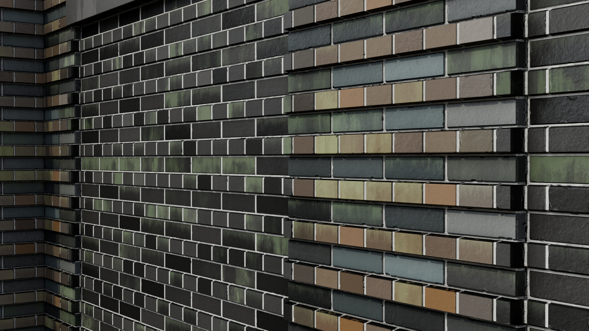 Realistic PBR material. The brick wall #5 | Fab
