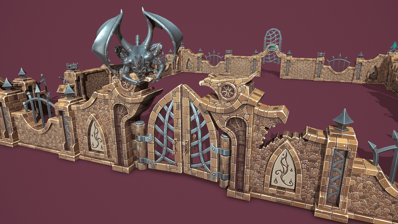 Media 1 for listing Fantasy cemetery