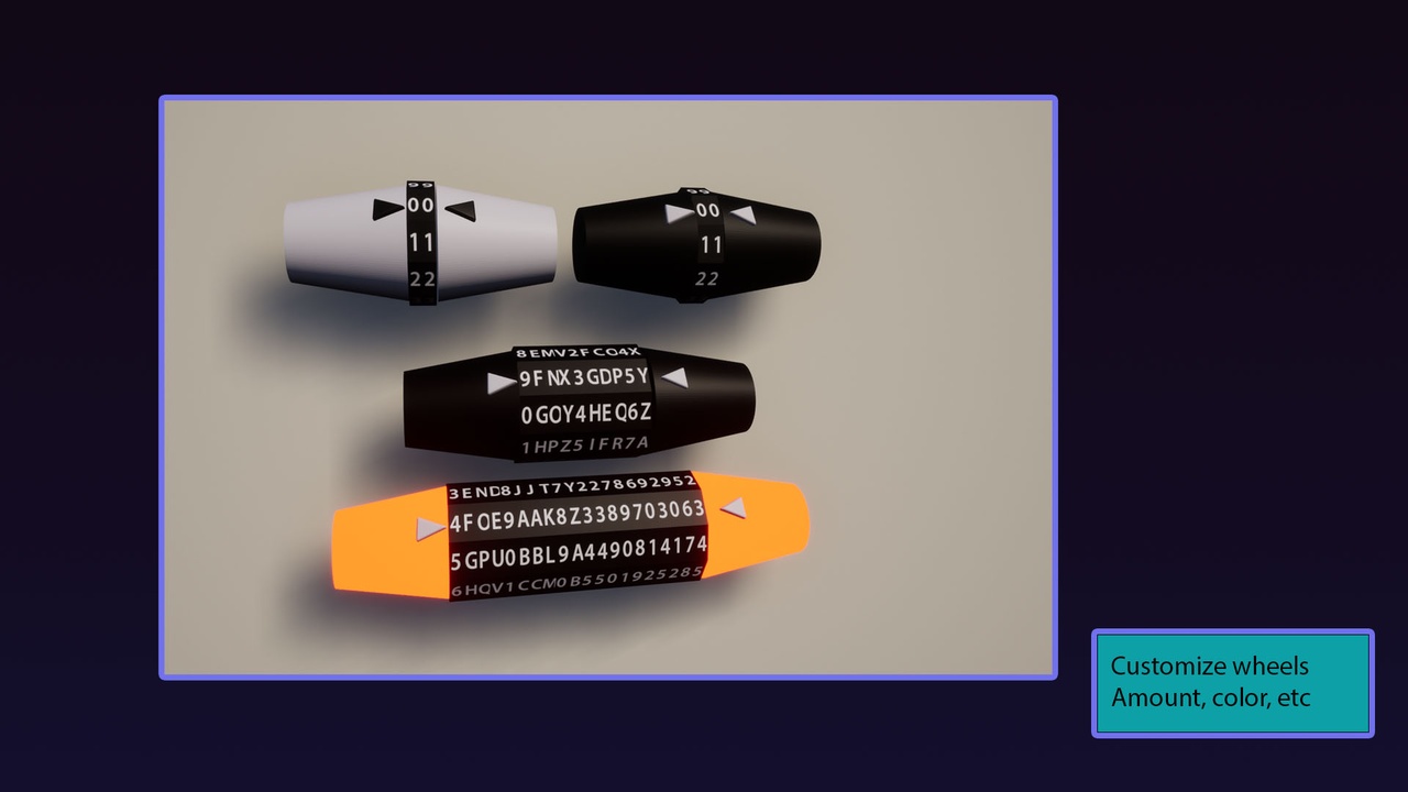 Media 1 for listing Easy Combination Lock