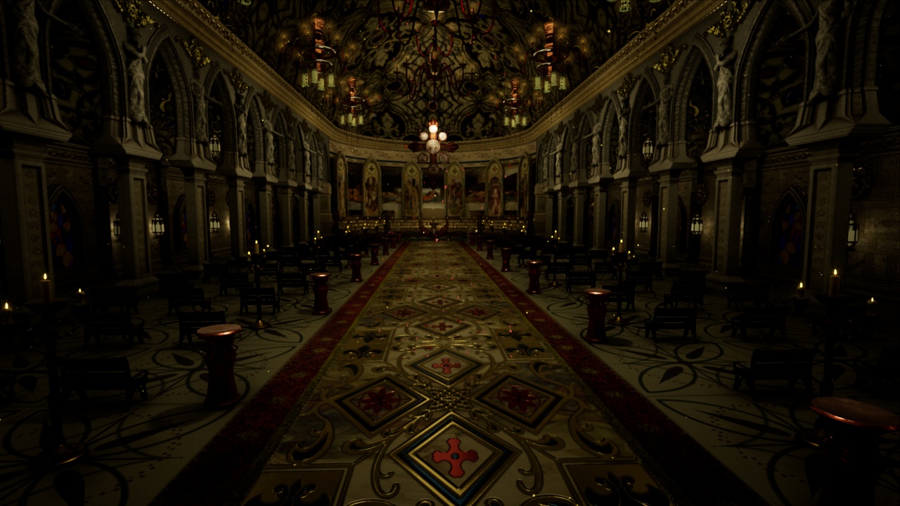 Media 1 for listing Medieval Church Interior Environment