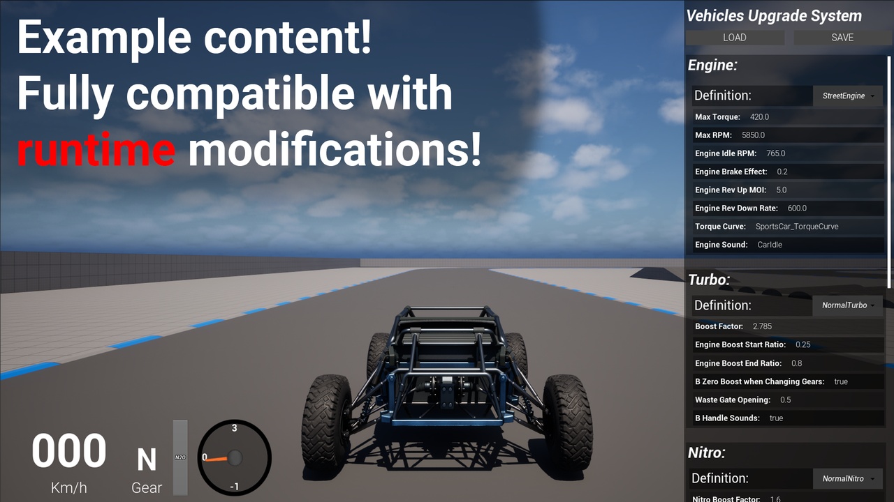 Media 1 for listing Vehicle Upgrade System: Advanced Customization for Chaos Vehicles