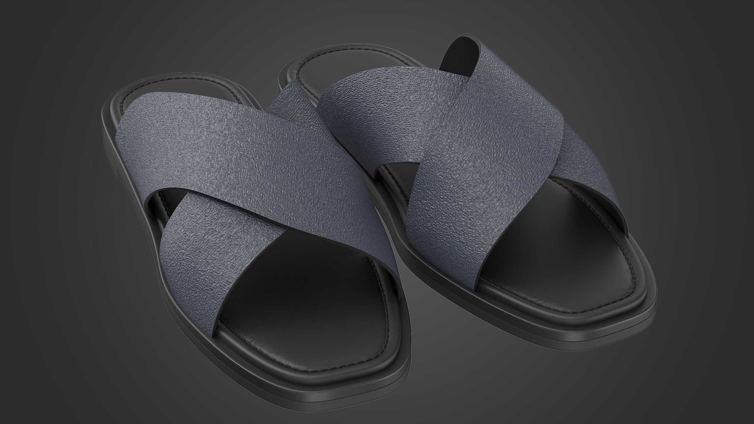 Media 1 for listing Men Flip Flops Soft Footbed