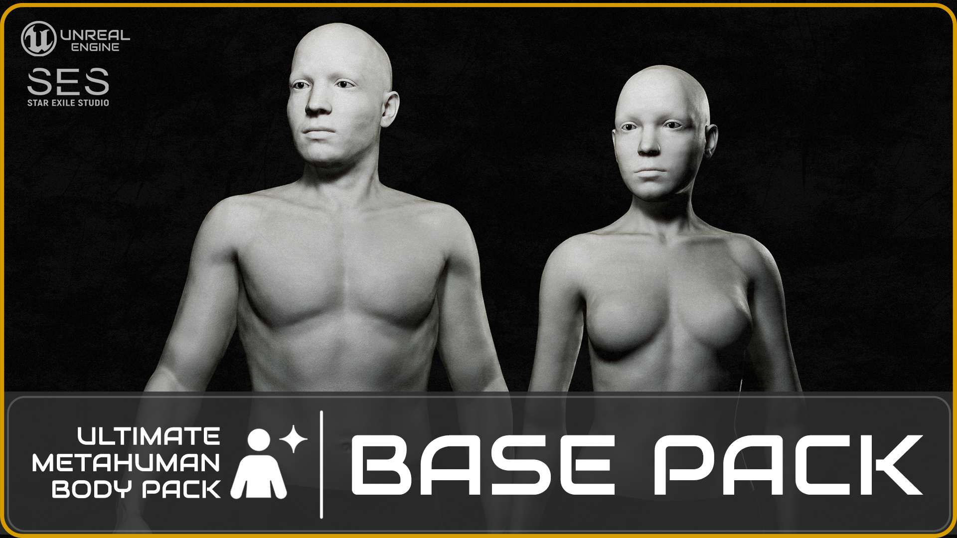 Ultimate Metahuman Body: Base Adult (Male & Female) | Fab