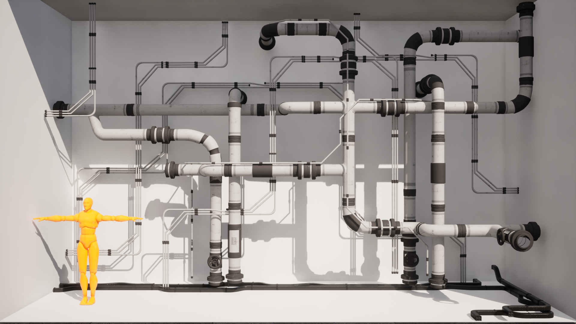 Modular Pipe and Wire System With Multiple Looks | Fab