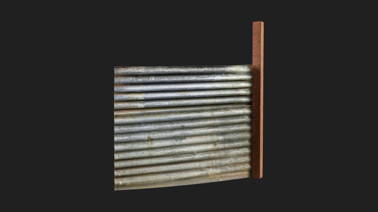 Media 1 for listing Military Trenches Wall Metal Corrugated 07