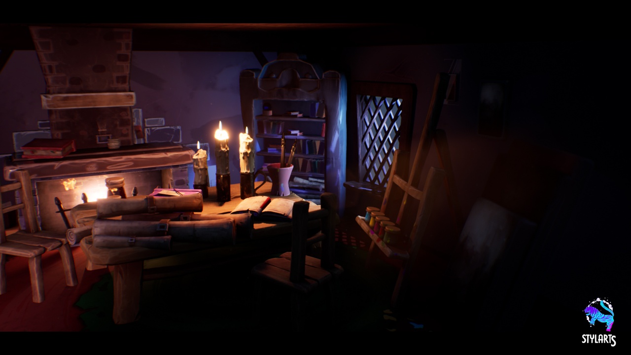 出品Stylized Wizard Room ( Stylized Stylized Stylized Wizard Wizard Room Wizard )のメディア1
