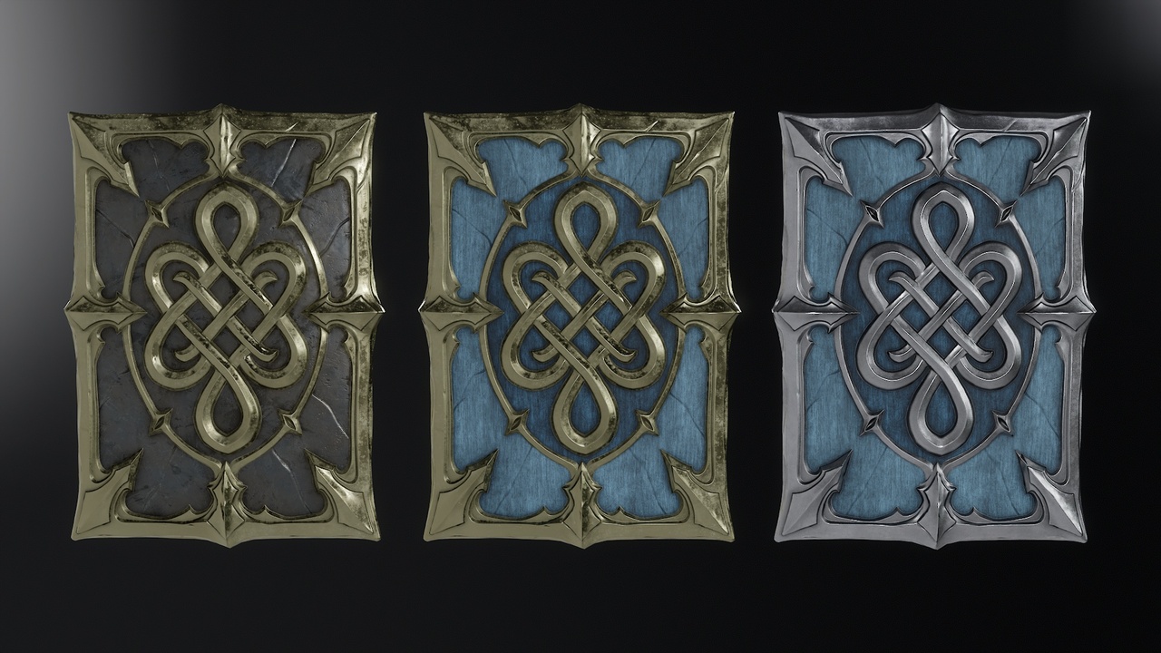 Media 1 for listing Elder Knot Shield | Fantasy Celtic Shield
