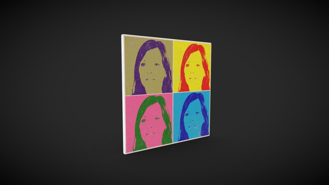 Media 1 for listing Frame Pop-Art