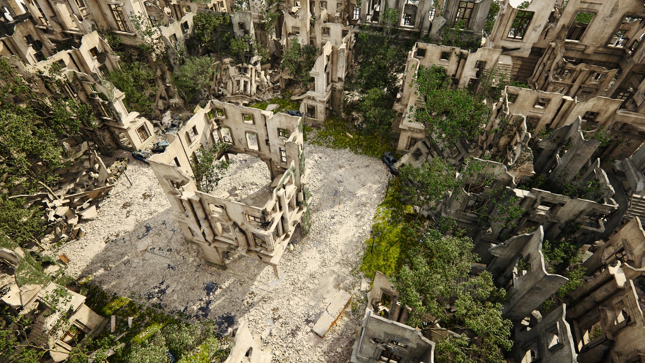 Media 1 for listing Post-apocalyptic Scene - Archexteriors Vol 2