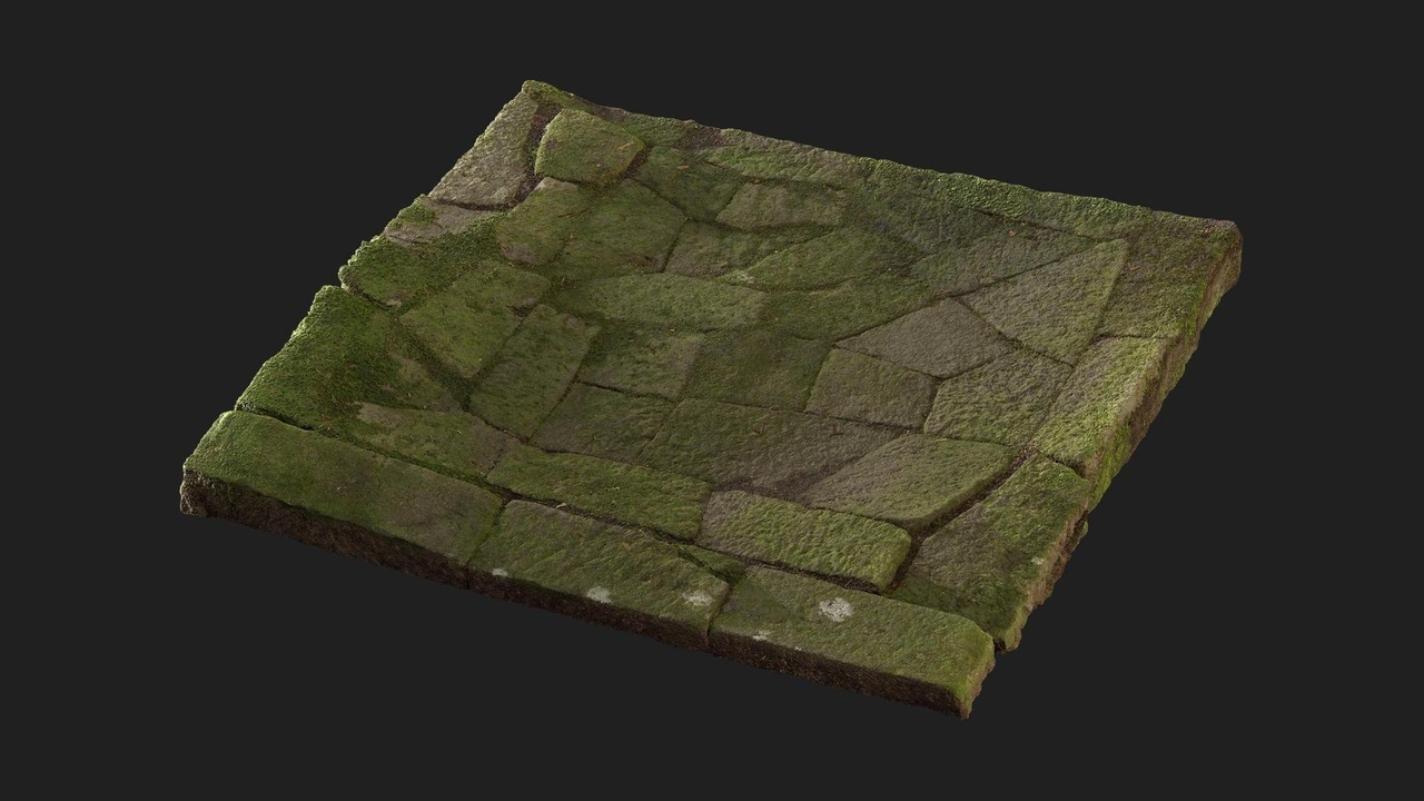 Media 1 for listing Japanese Shrine Stone Floor