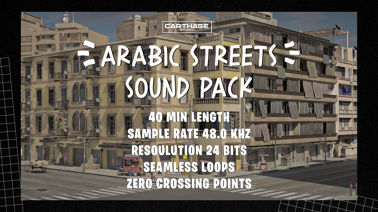 Media 1 for listing Arabic Streets Sound Pack