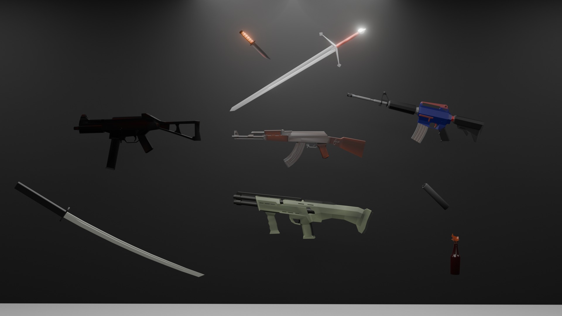 Survival pack Low poly game ready | Fab