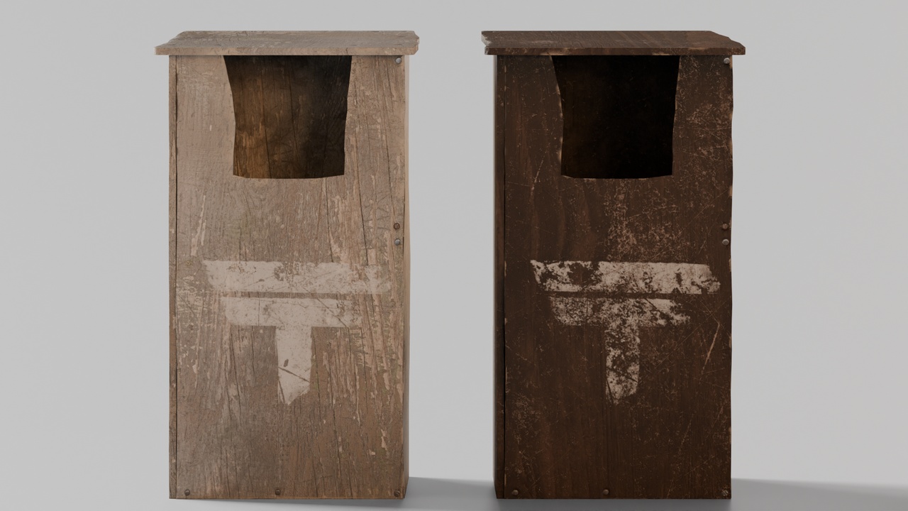 Media 1 for listing Japanese Mailboxes - 12 PBR Post Boxes | Weathered & Modern Variants