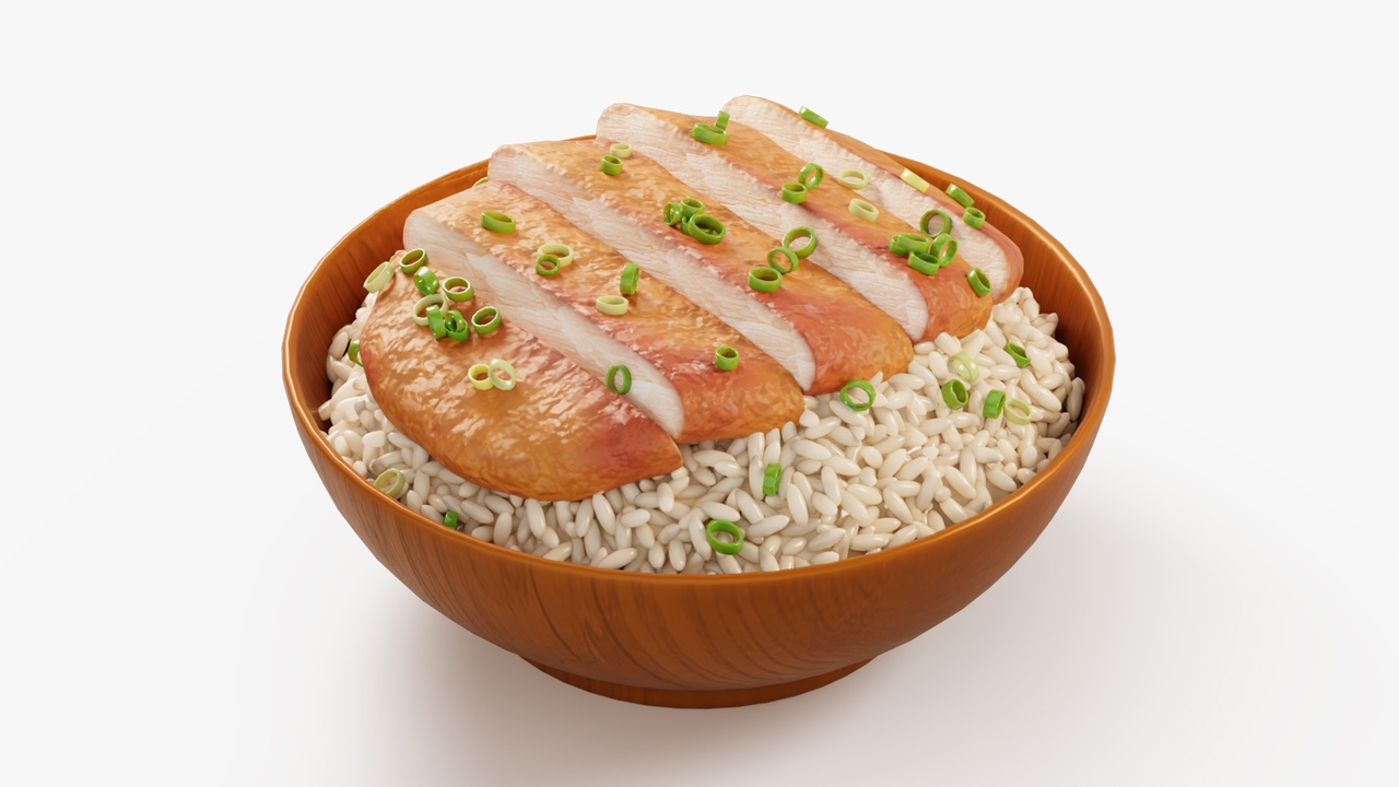 Media 1 for listing Katsudon Rice Bowl