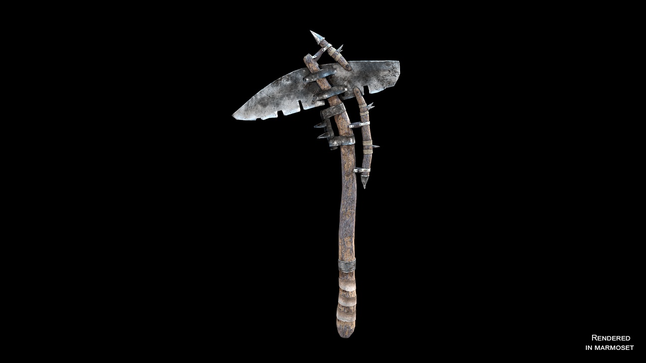 Media 1 for listing Fantasy Axe 01