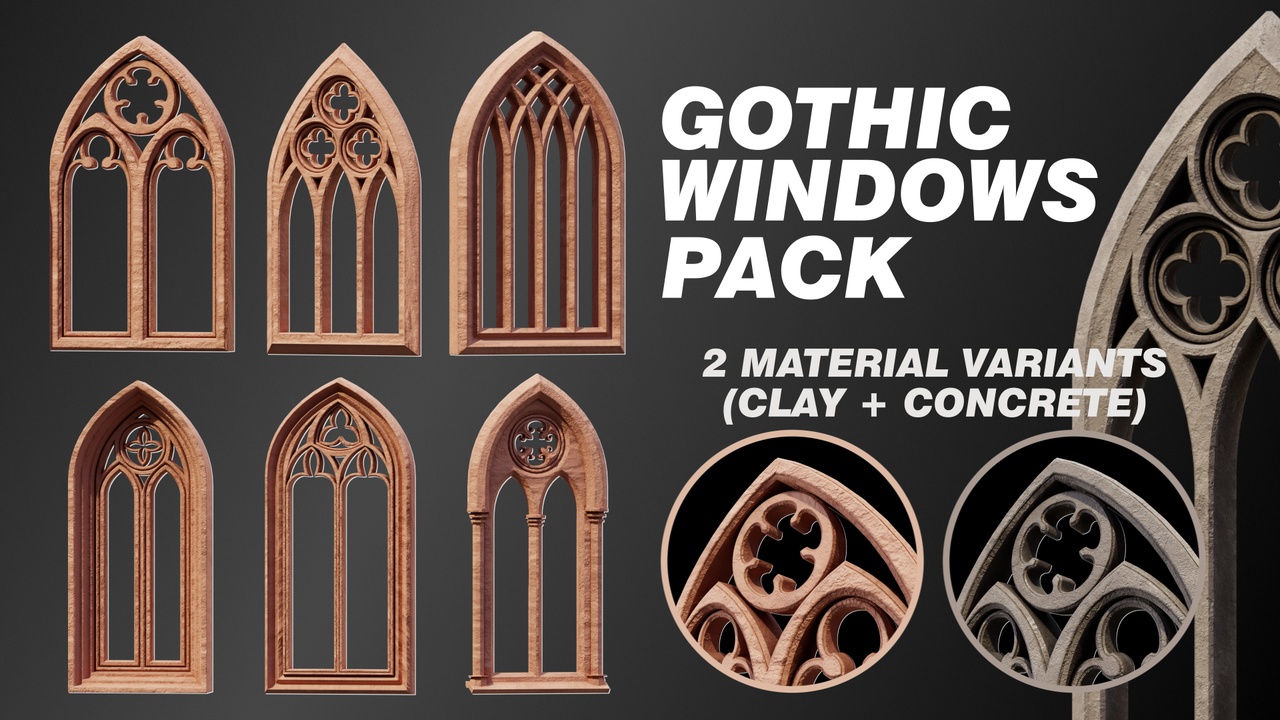 Gothic Windows Pack ilanı için 1. medya
