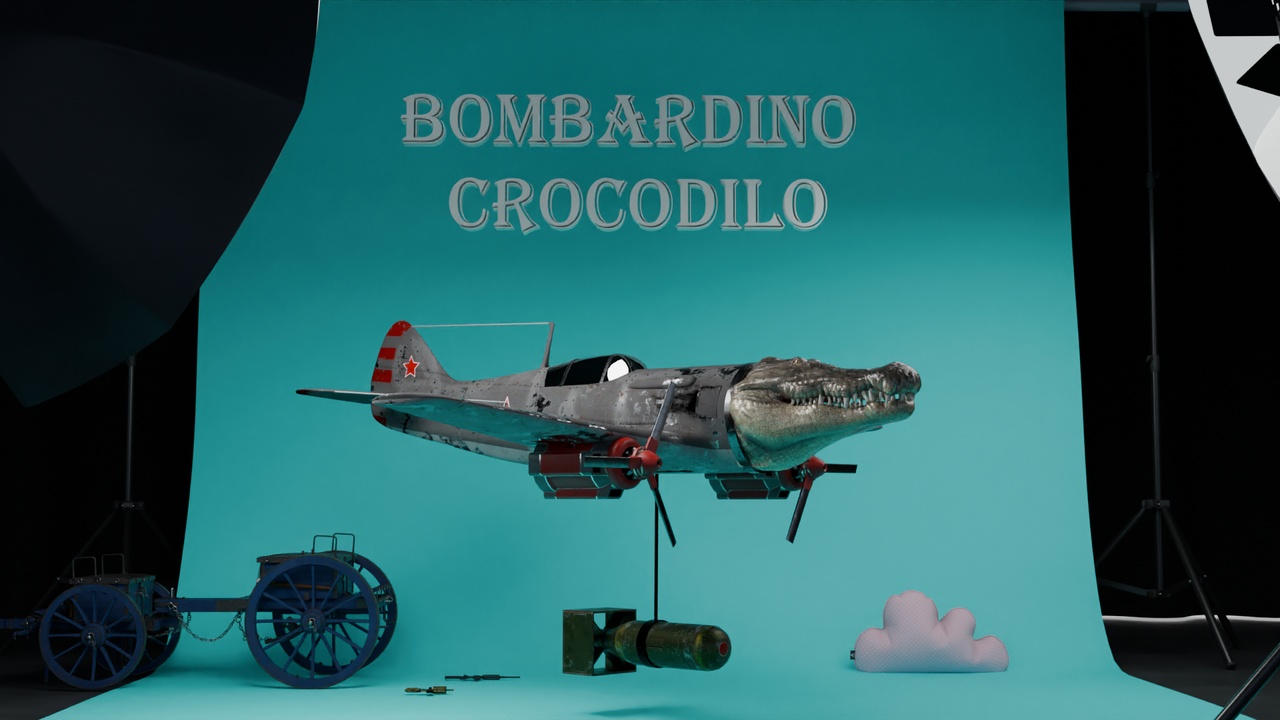 Media 1 for listing BOMBARDINO CROCODILO (BOMBARDIRO CROCODILO)