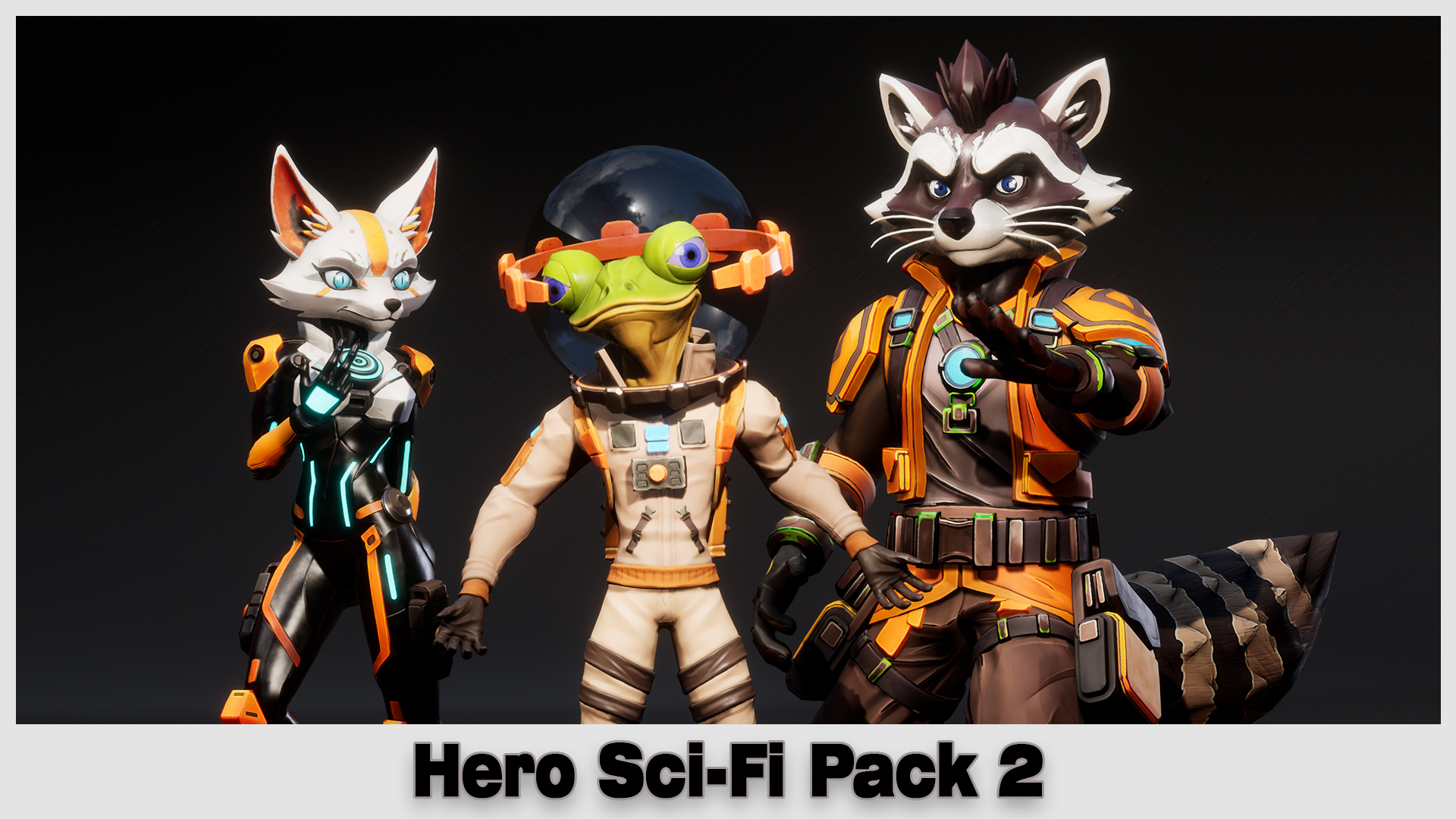Hero SciFi Pack set 2 | Fab