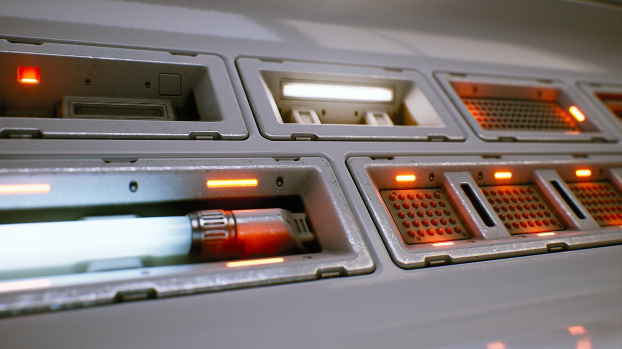 Media 1 for listing Sci-Fi Light Decals Vol. 02