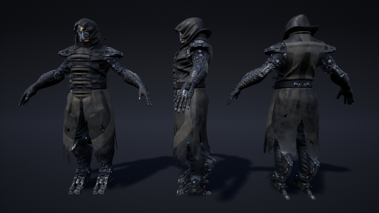 Media 1 for listing Sci-Fi Character 06 (Necromancer)