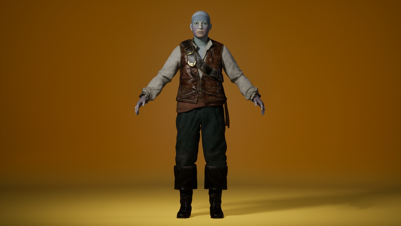 Media 1 for listing Pirate Outfit (Var. 3) - Metahuman