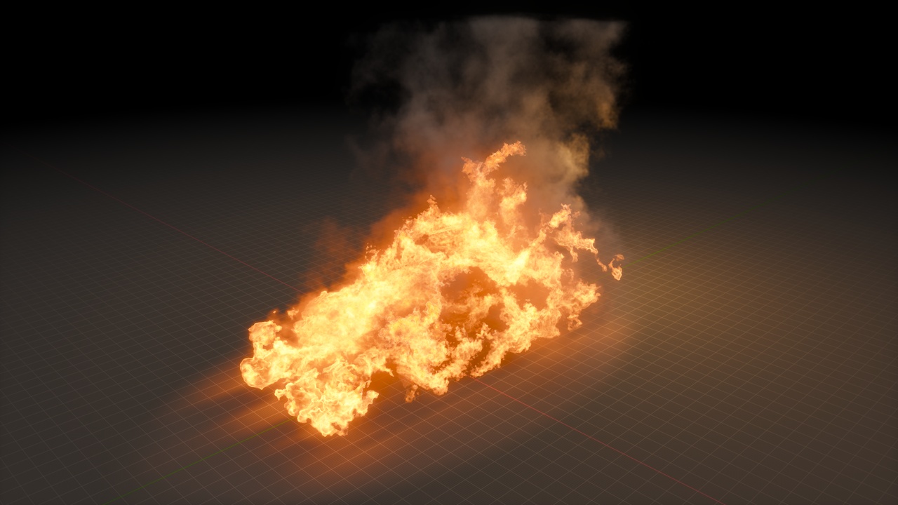 Media 1 for listing Burning Cars Vdb Effects Pack Loop