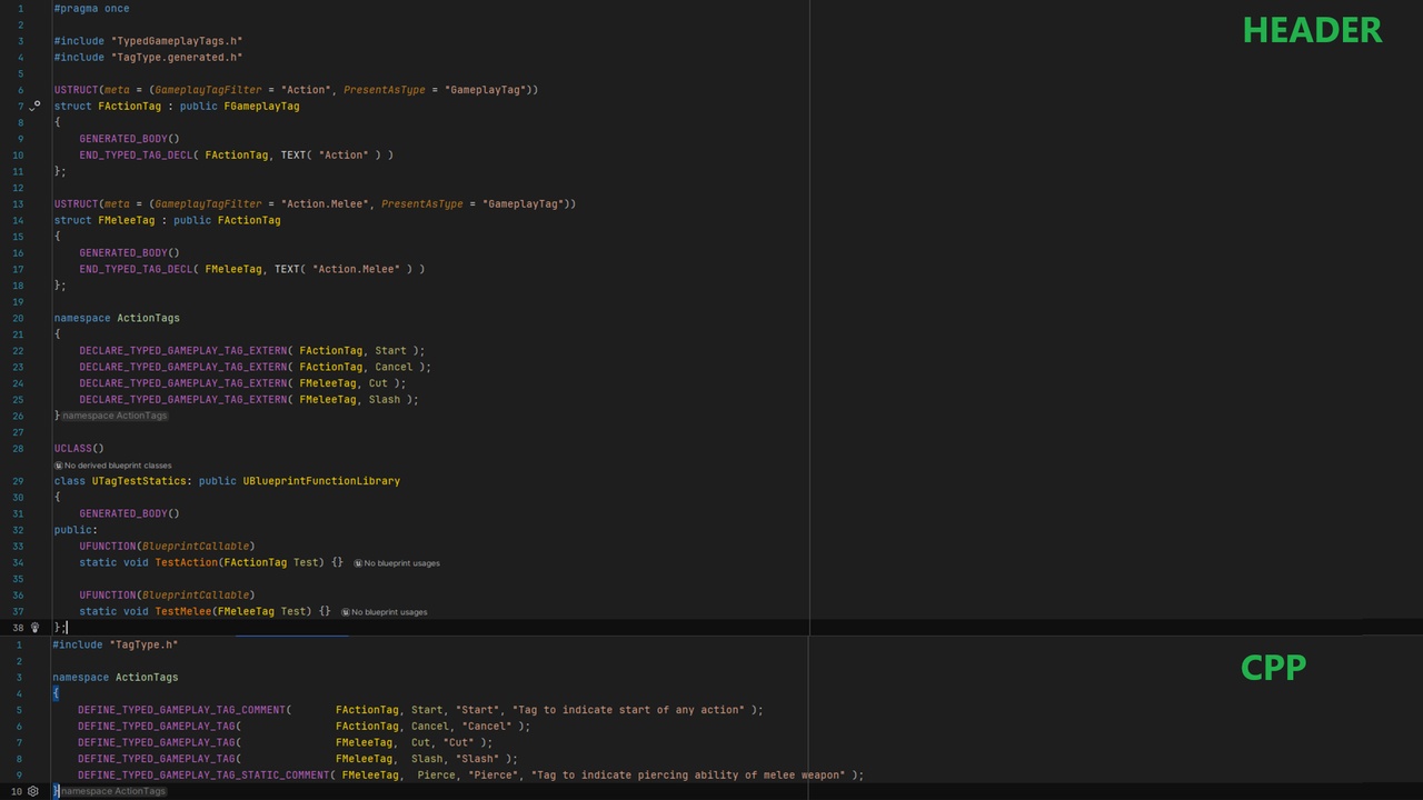 Media 1 for listing Typed Gameplay Tags