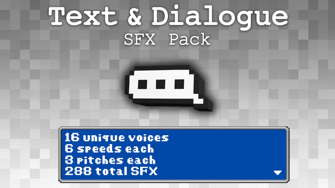 Media 1 for listing Text & Dialogue SFX Pack