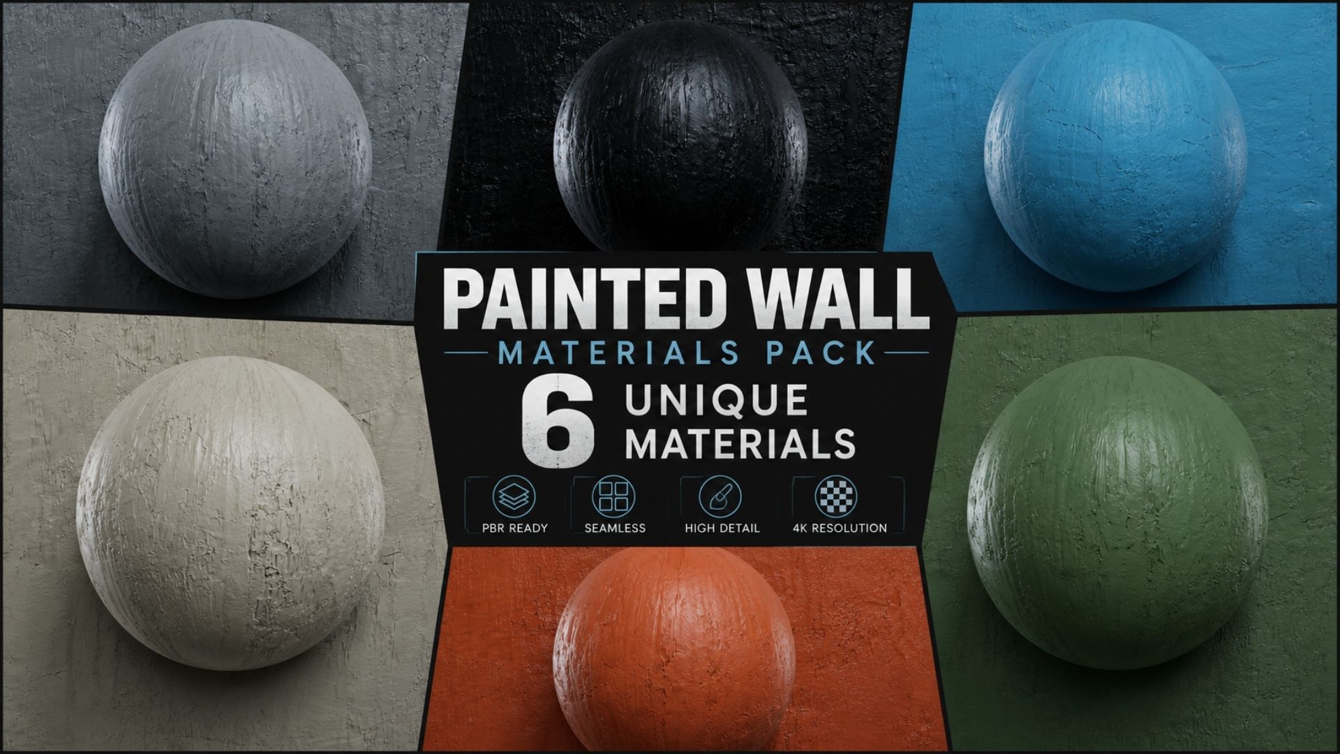 Paint Materials Pack | Fab