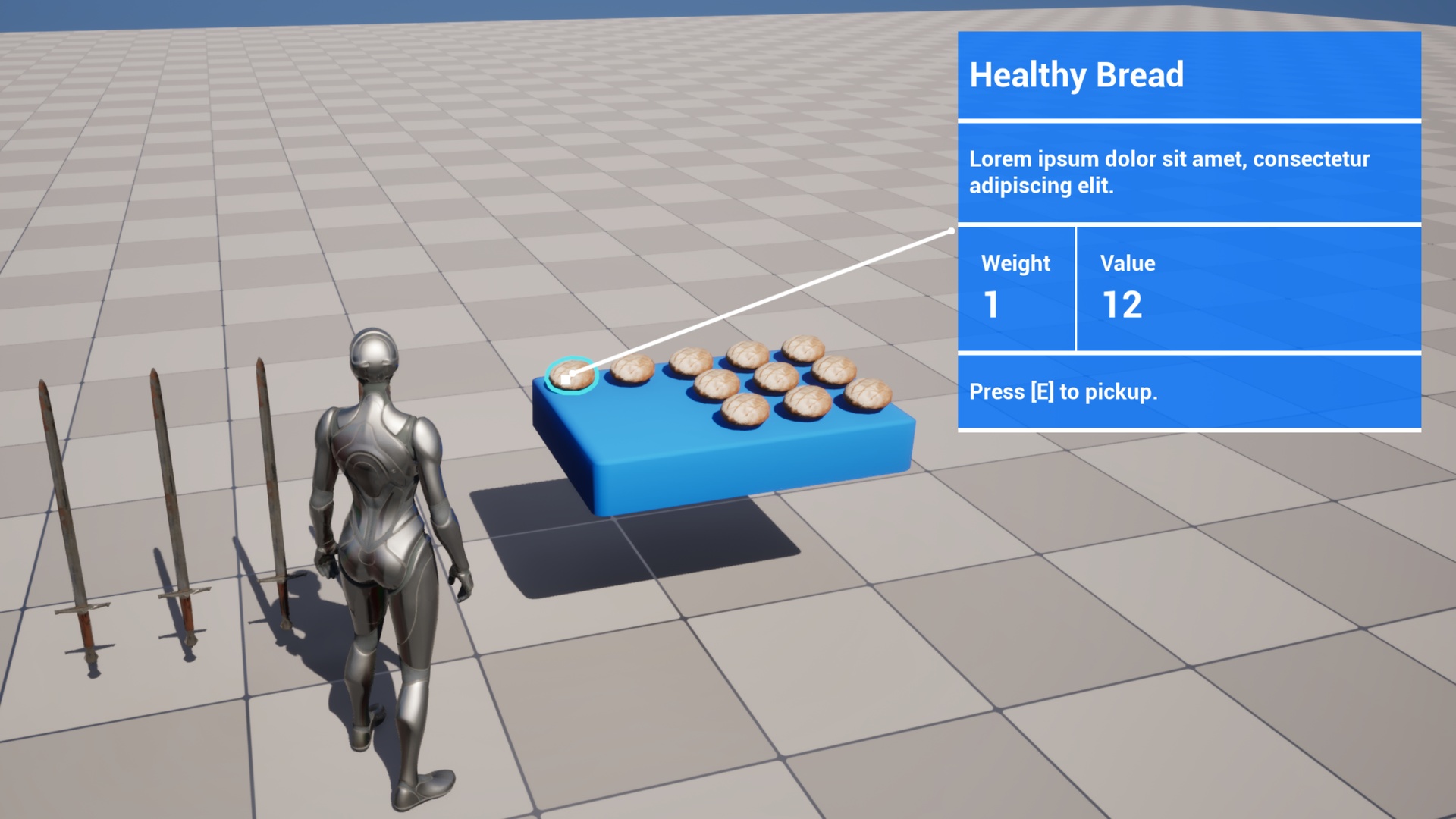 Media 1 for listing Game Kit: Simple Inventory System