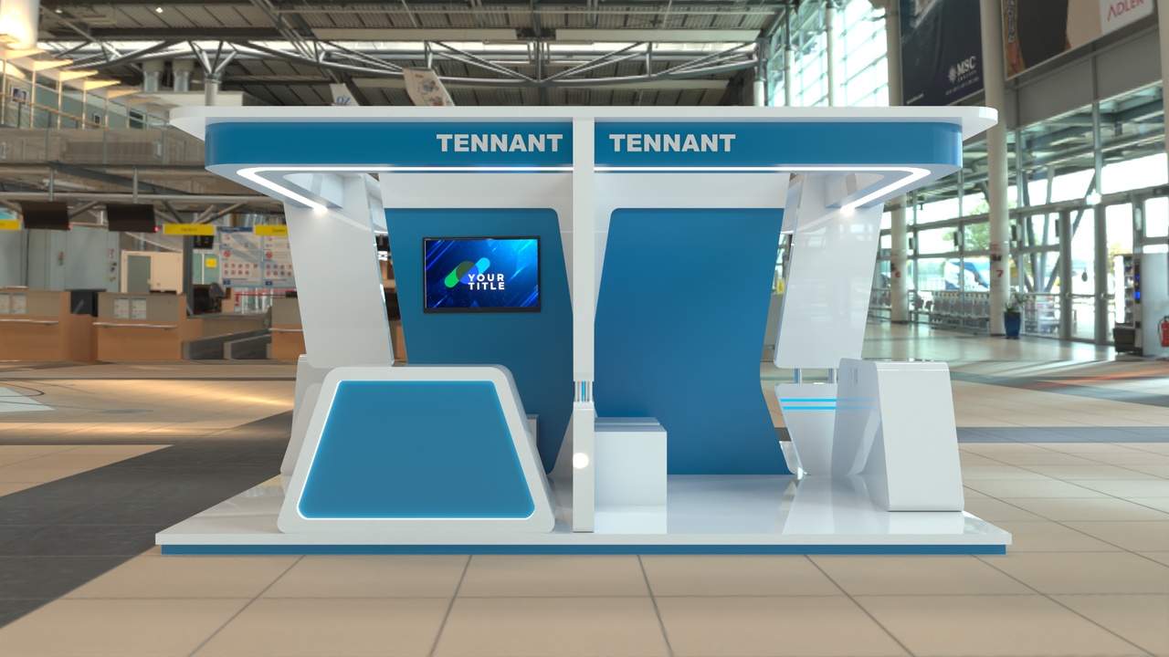 Media 1 for listing Exhibition Booth Stand Stall Trade Show 3D  2M