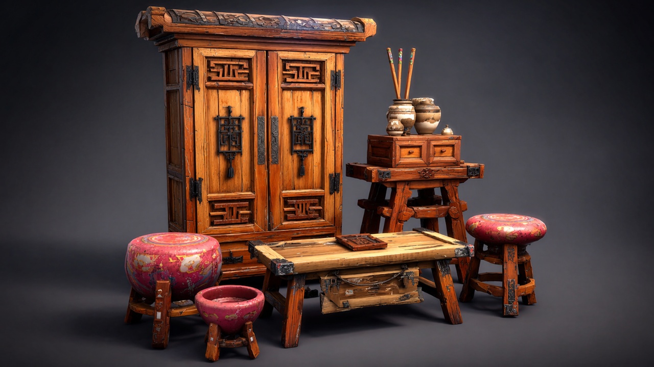 Media 1 for listing Stylized Furniture Set 1🪑🏠