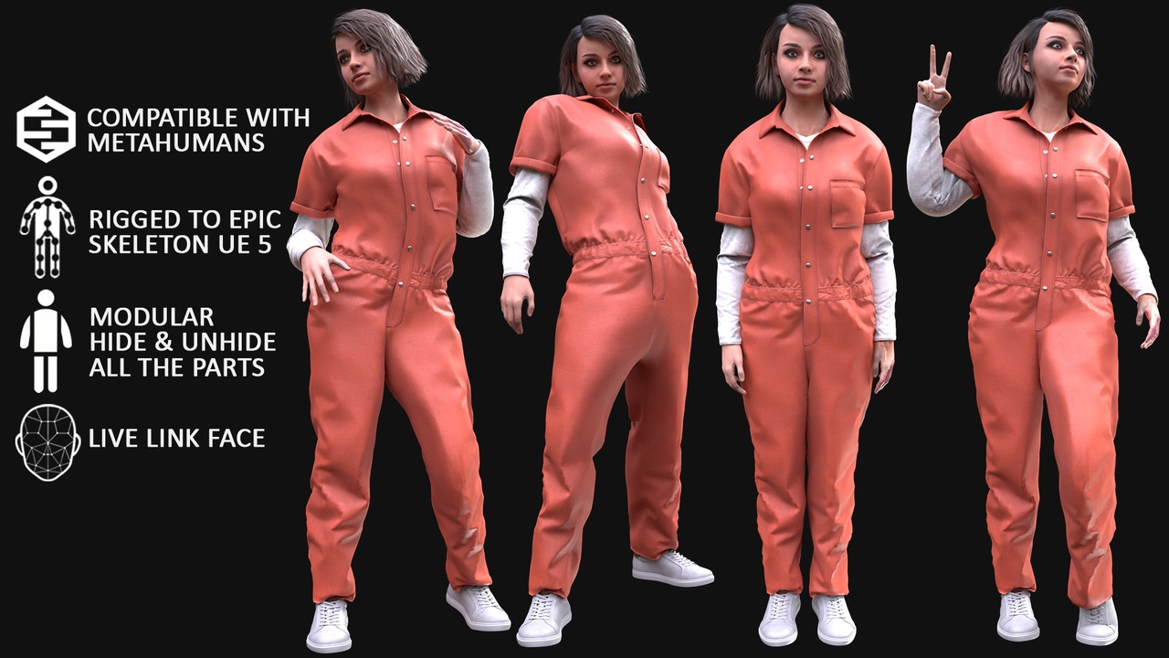 【匿名配送】SUBLATIONS NOCOLLAR PRISONERJACKET Woman - Prisoner - Modular - Rigged | Fab