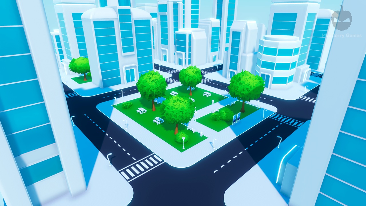 Media 1 for listing Utopian City Pack - Modular Futuristic Environment