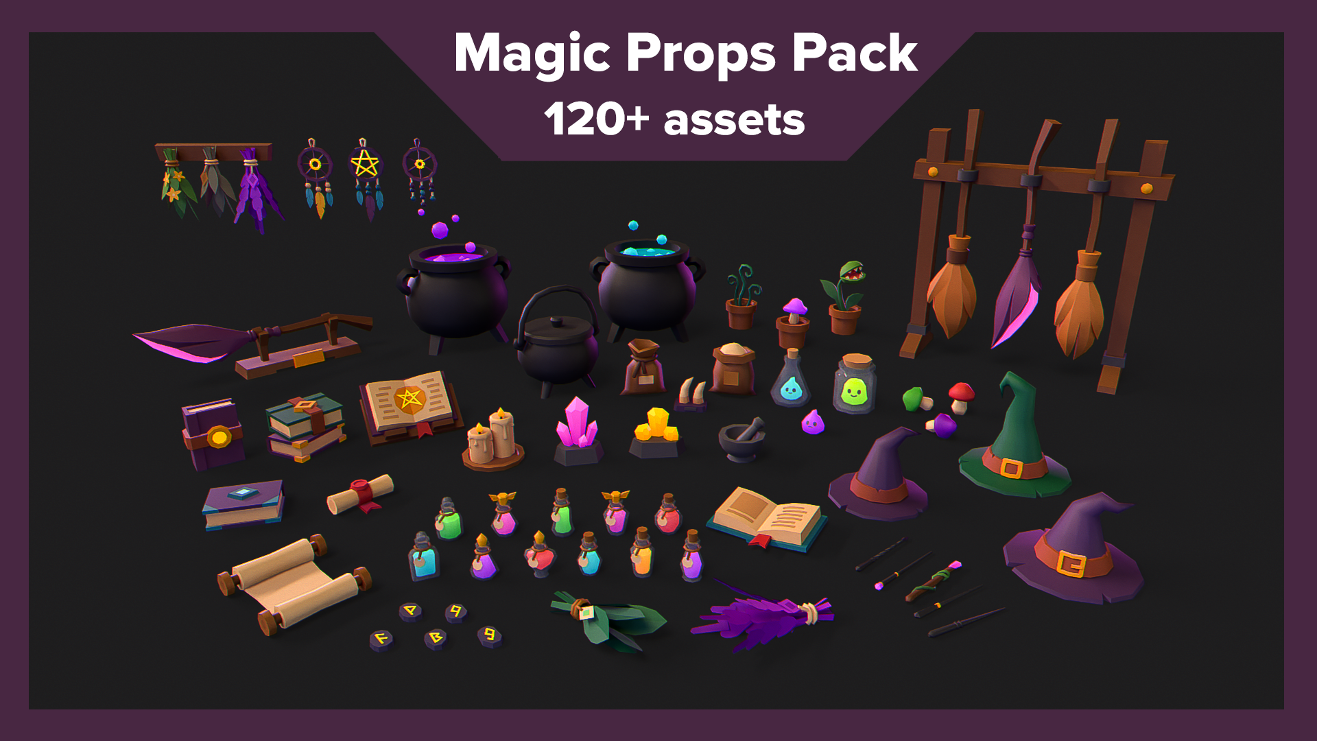Stylized Magic Props Pack | Fab