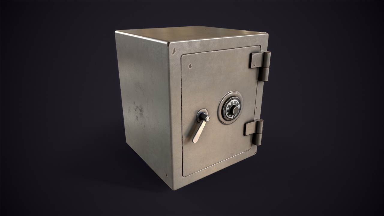 Média 1 pour l'article Old safe with money