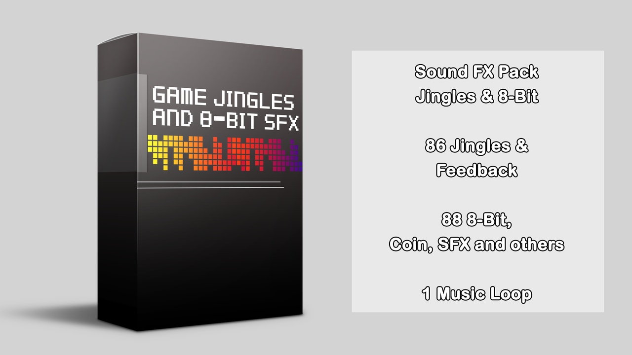 Media 1 for listing Game Jingles and 8-Bit Sound FX