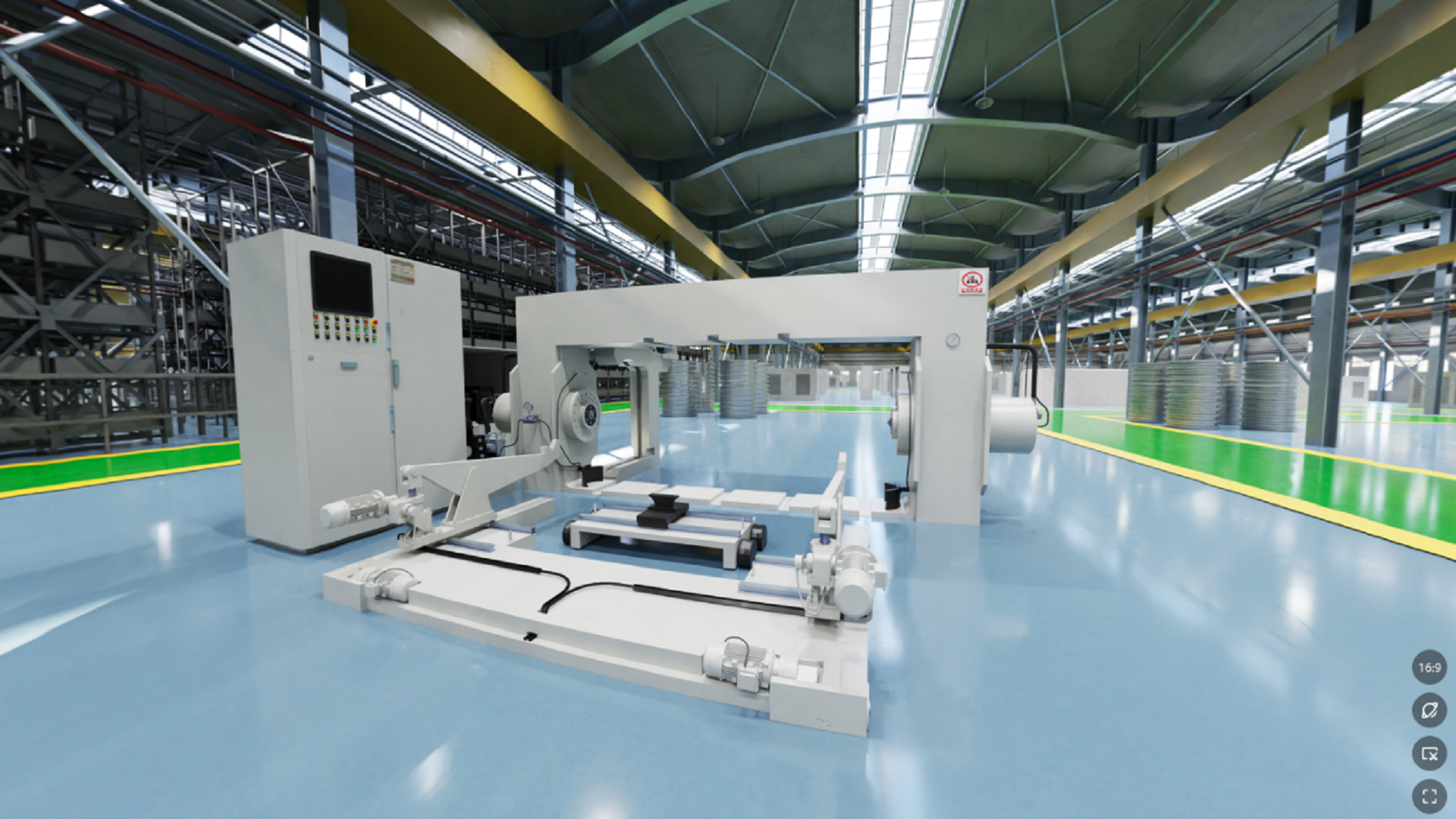 multi-functional wheel and axle press-fitting and testing machine | Fab
