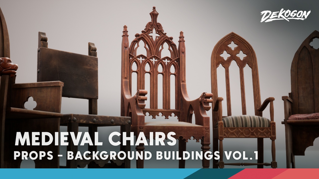 Media 1 for listing Medieval - VOL 1 - Chairs