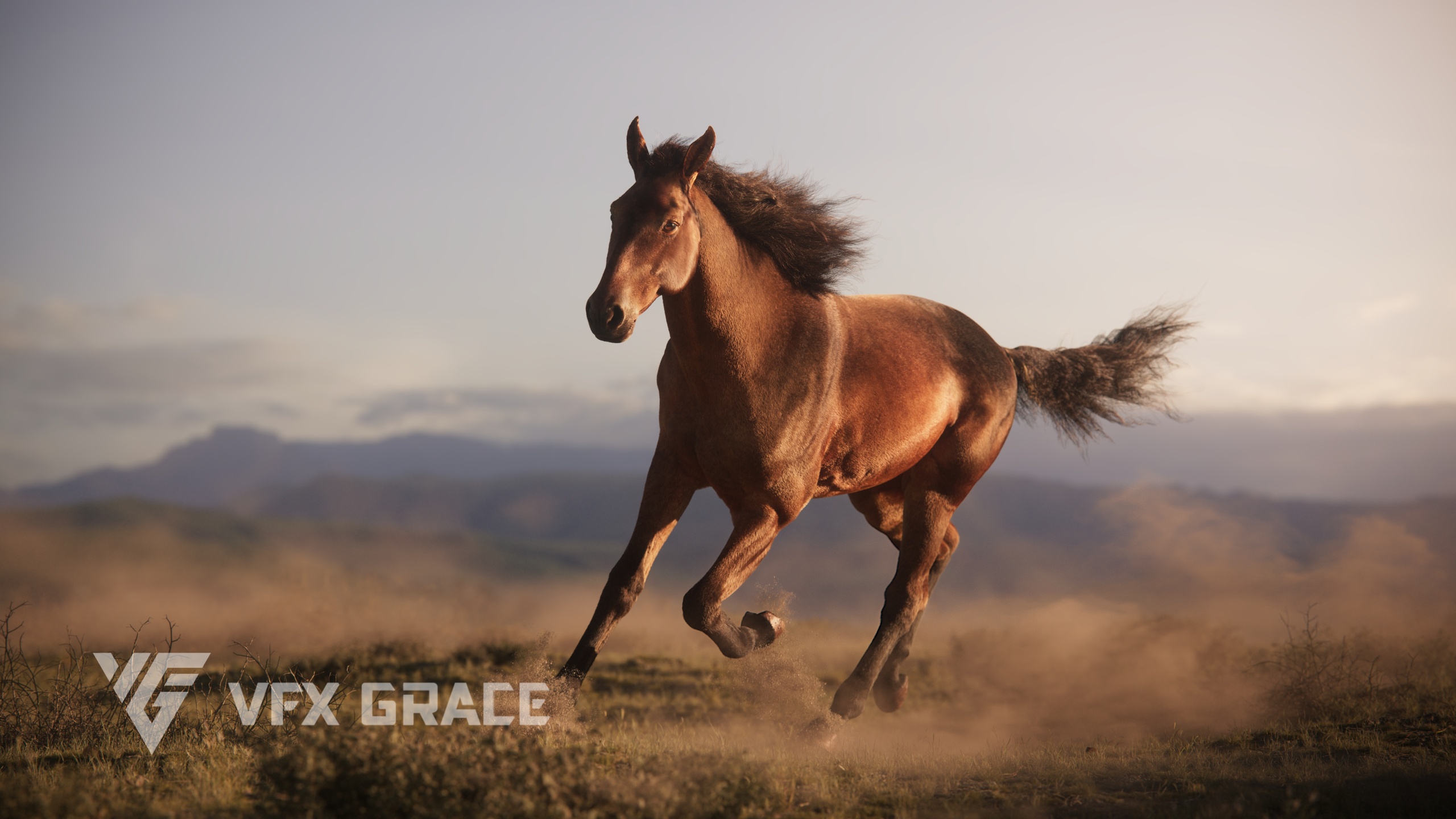 Media 1 for listing Horse Brown Animation- UE Character Asset