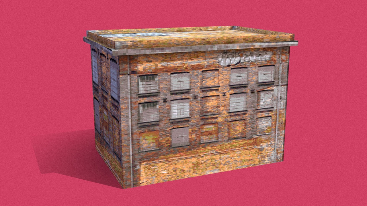 Media 1 for listing Dilapidated Brick Apartment (PSX)