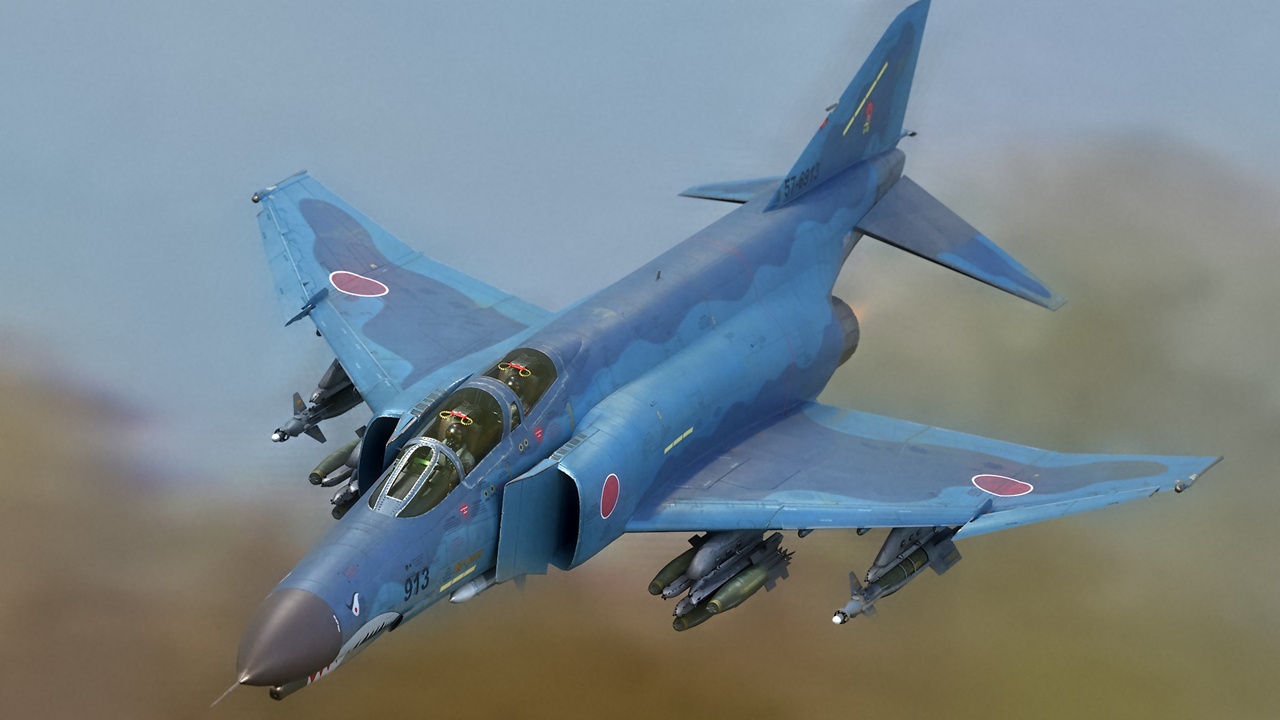 Media 1 for listing F4 Phantom 2 Kai - With Cockpit - Fully Rigged - High Resolution Textures