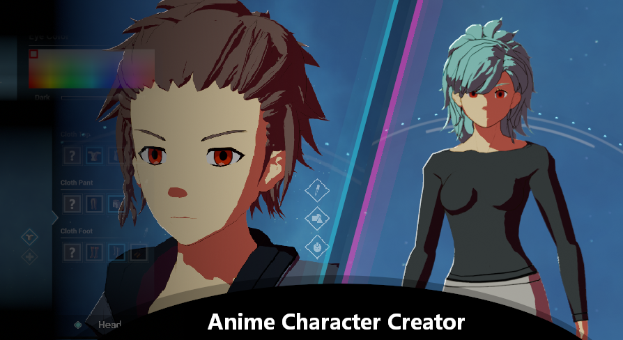 Anime Character Creator - Plugin | Fab