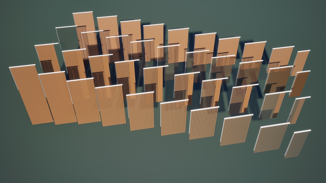 Media 1 for listing Blinds set (40 pieces)