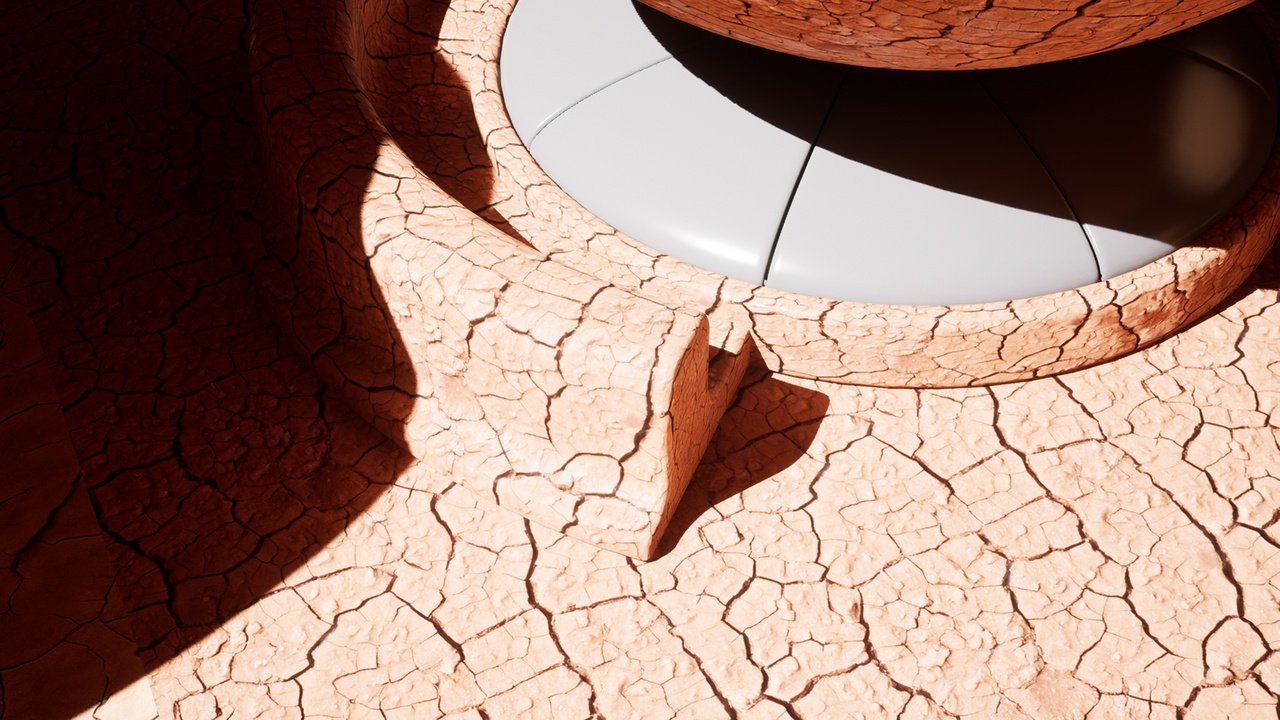 Multimedia 1 para anuncio Ground Material Pack – 50 PBR Materials - 300 Textures