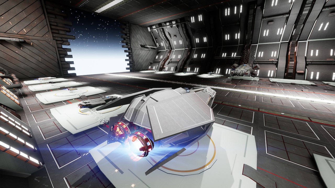 Media 1 for listing Class based spaceships in a Sci-Fi Hangar