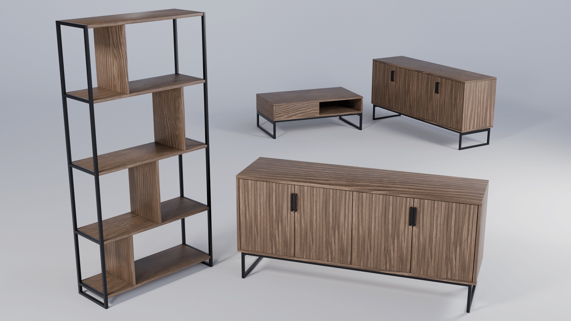 Media 1 for listing Modern Wood Furniture Collection
