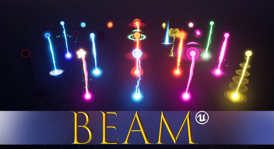 25+Stylized Beam VFX | Fab