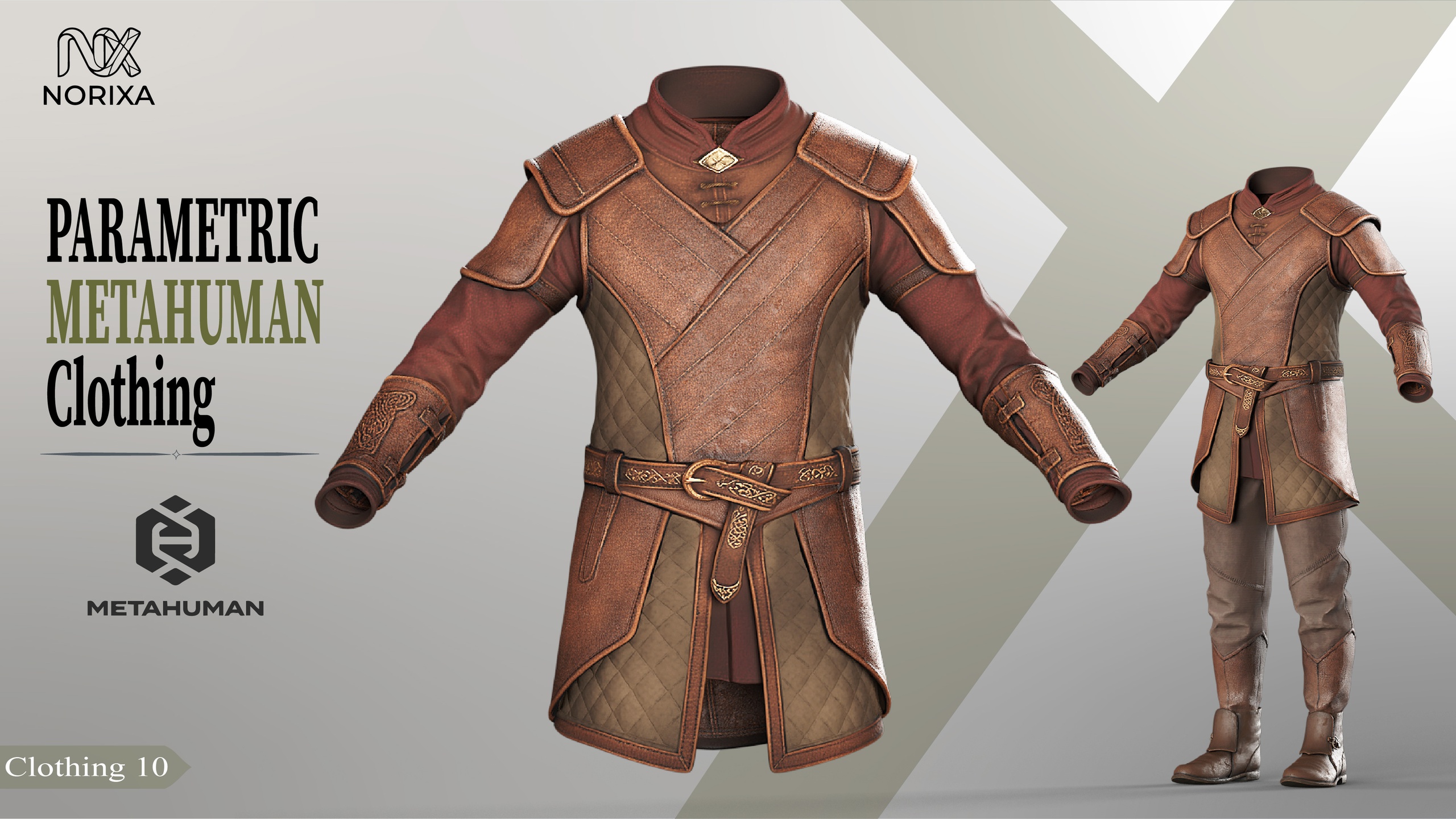 Media 1 for listing Resizable Medieval Metahuman Armor | 10