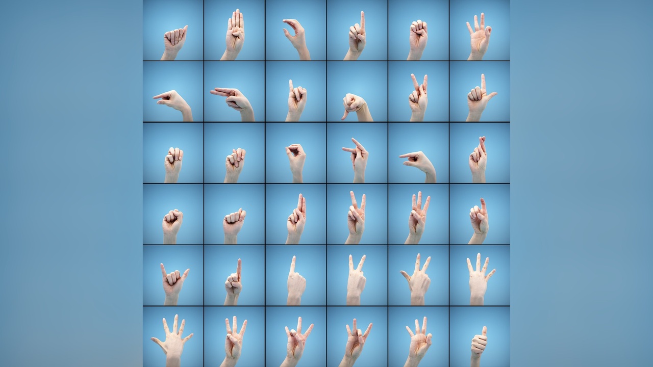 Model Sign Asl 36 Sign Language Hand Models Female 2 | Fab
